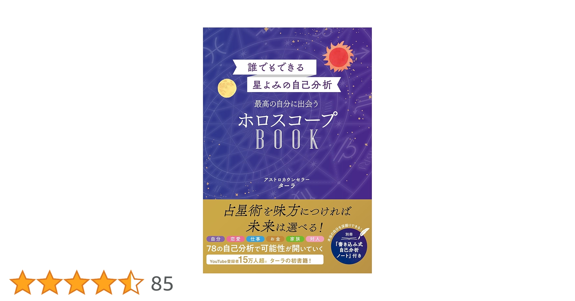 誰でもできる星よみの自己分析 最高の自分に出会うホロスコープ